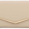 Women’s Evening Handbag – Vegan Leather Ladies Envelope Clutch